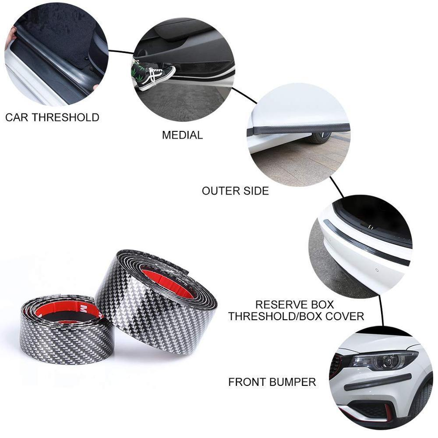 5D Carbon Fiber Car Door Sill Protector - Image 4