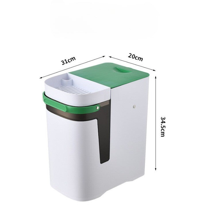2in1 Dry & Wet Storage Easy Trash Can - Image 7