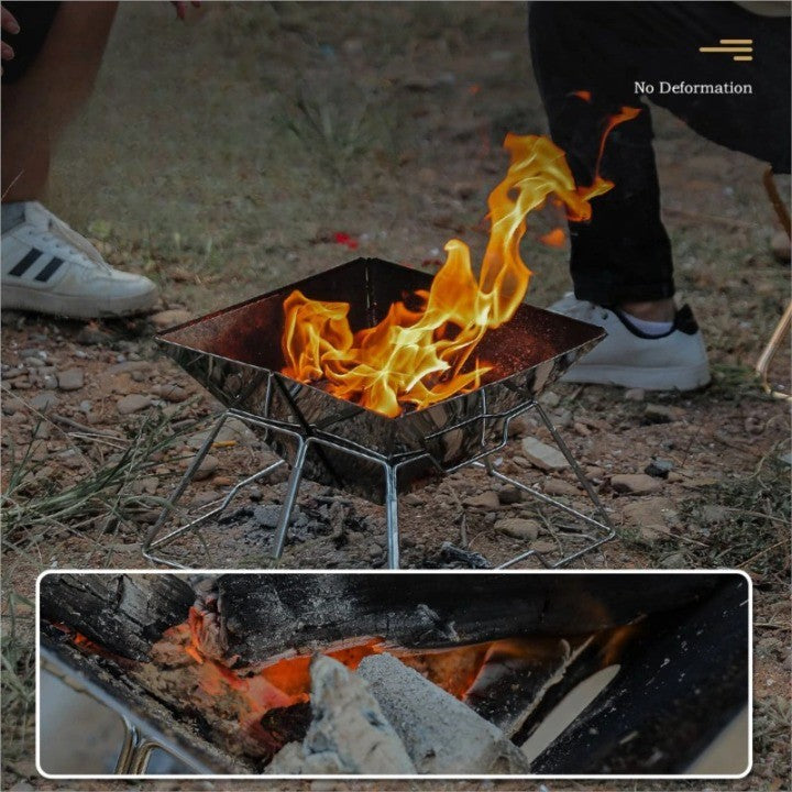Camping Chef Stainless Steel Detachable Foldable Grill - Image 1