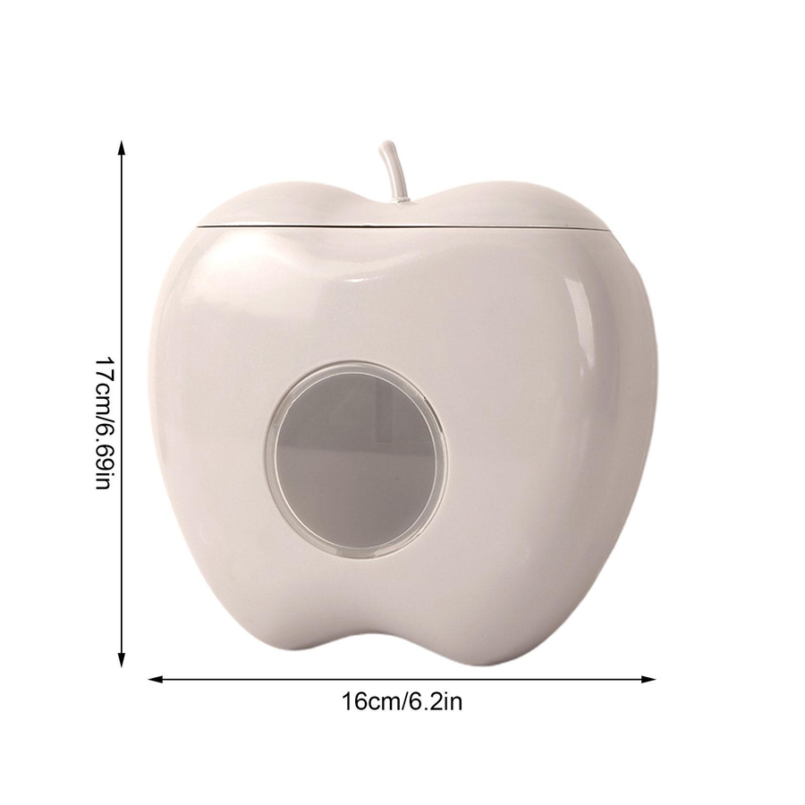 Apple Shaped Wall Mounted Disposable Plastic Wrap Container - Image 2