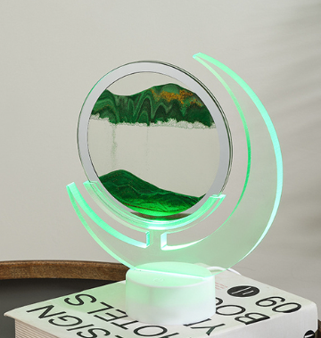 Sand Serenity Moon Shape Night Light - Image 5