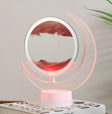 Sand Serenity Moon Shape Night Light - Image 7