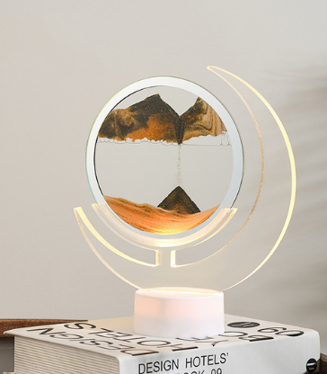 Sand Serenity Moon Shape Night Light - Image 10