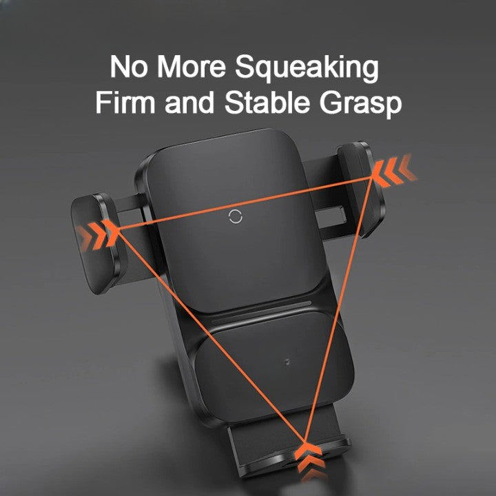 Auto Adjustable Wireless Charing Car Phone Holder - Image 4