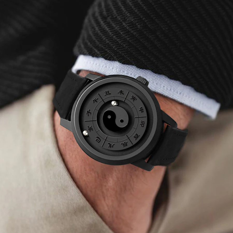 Magnetic Ying Yang Levitation Elegant Watch - Image 0