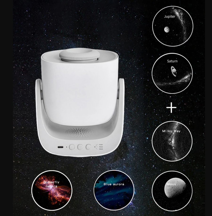 Realistic Galaxy Sky Projector Night Light - Image 5