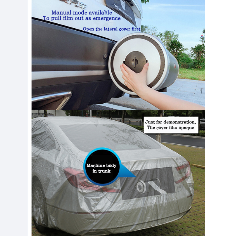 Shield Pro Fully Automatic Retractable Car Cover - Image 2