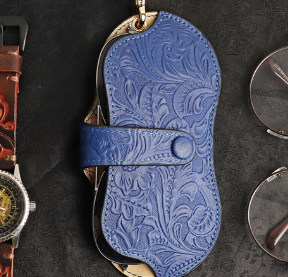 Handmade Leather Elegant Eyeglasses Case - Image 8