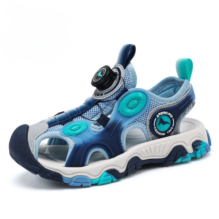 Breathable Easy Tie Laceless Kids Sneakers - Image 6