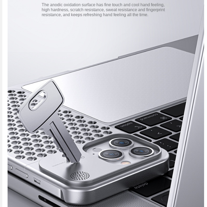 Metal Vent Premium Aluminum Alloy iPhone Case - Image 2