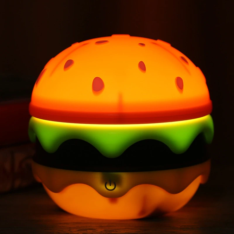 Foldable Wireless Unique Hamburger Table Lamp - Image 1