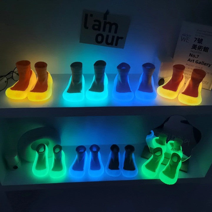 Luminous Indoor Anti-Slip Thick Socks - Image 2