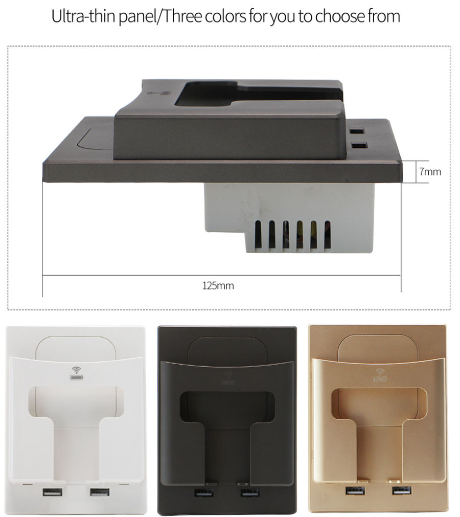Wall Socket Wireless Phone Charger Holder - Image 4