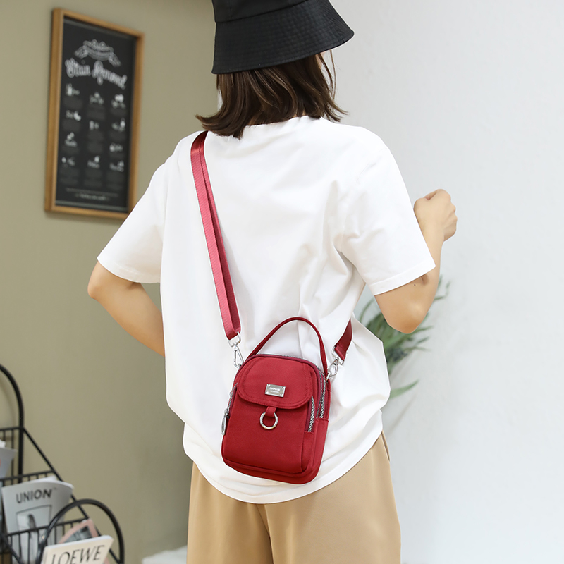 Leather Trendy Chic Women Messenger Bag - Image 1