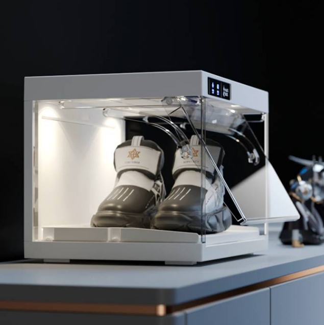 Automatic Remote Control LED Elegant Sneaker Storage Box - Image 1