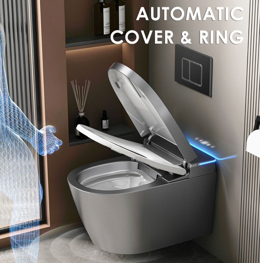 Floating Futuristic Luxury Smart Toilet - Image 1
