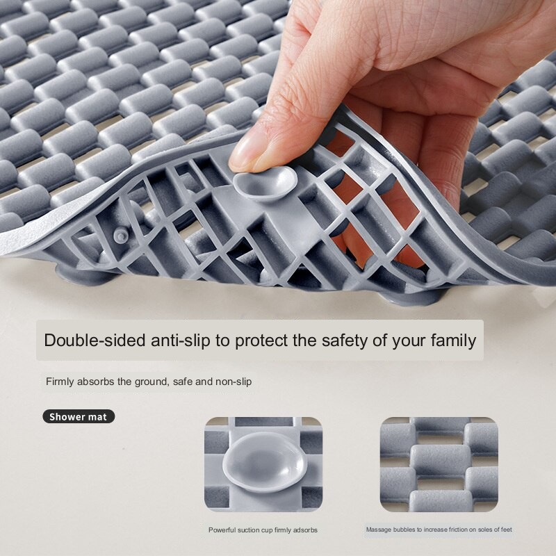 Anti-Slip Hollow Out Waterproof Bathroom Mat - Image 2