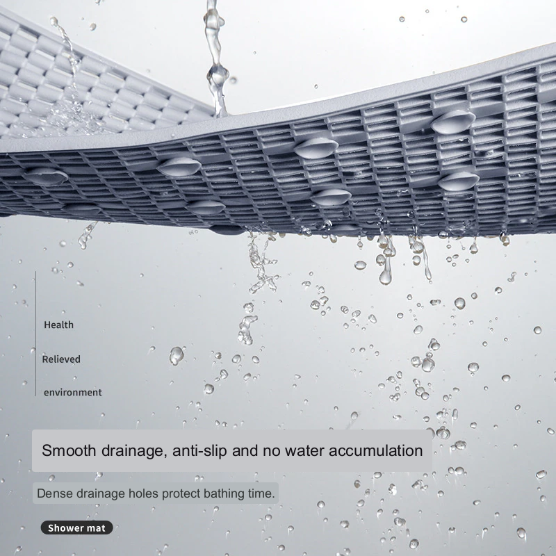 Anti-Slip Hollow Out Waterproof Bathroom Mat - Image 3