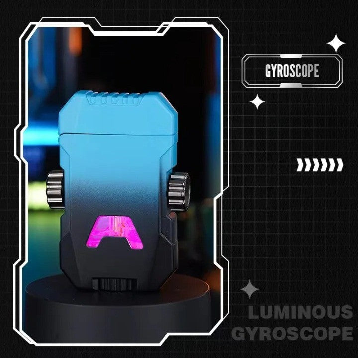 Windproof Double Jet Flame Luminous Lighter - Image 8