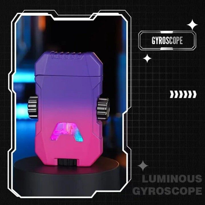 Windproof Double Jet Flame Luminous Lighter - Image 9