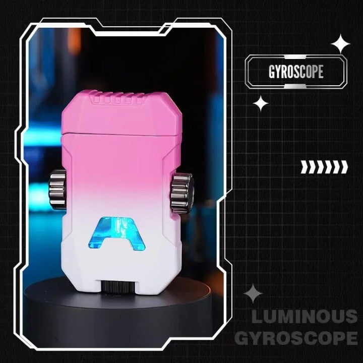 Windproof Double Jet Flame Luminous Lighter - Image 10