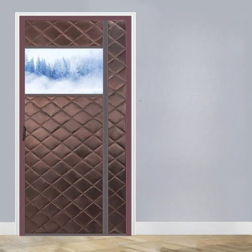 Magnetic Cold-Proof Cotton Door Curtain - Image 0