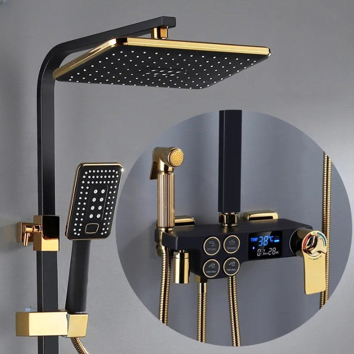 Hydro Lux LED Digital Rainfall Shower Set - Image 0