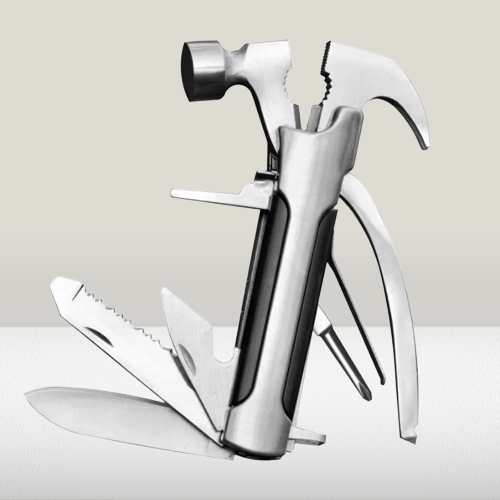10in1 Portable Pro Camping Hammer Tool - Image 0