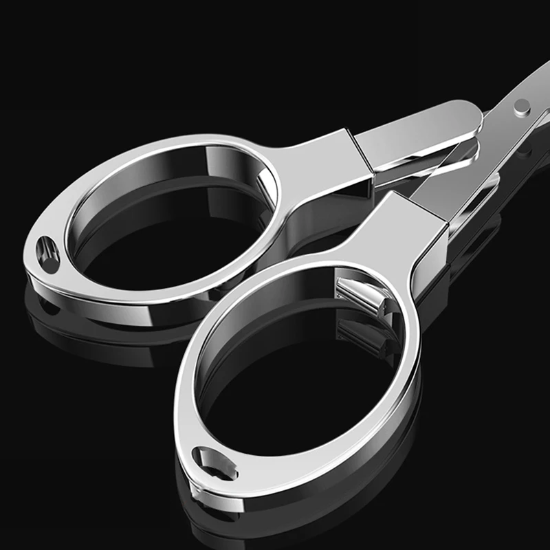 Mini Snip Stainless Scissors Keychain - Image 2