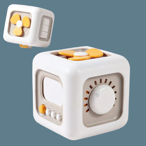 6in1 Smart Kids Skill Learning Cube Toy - Image 0