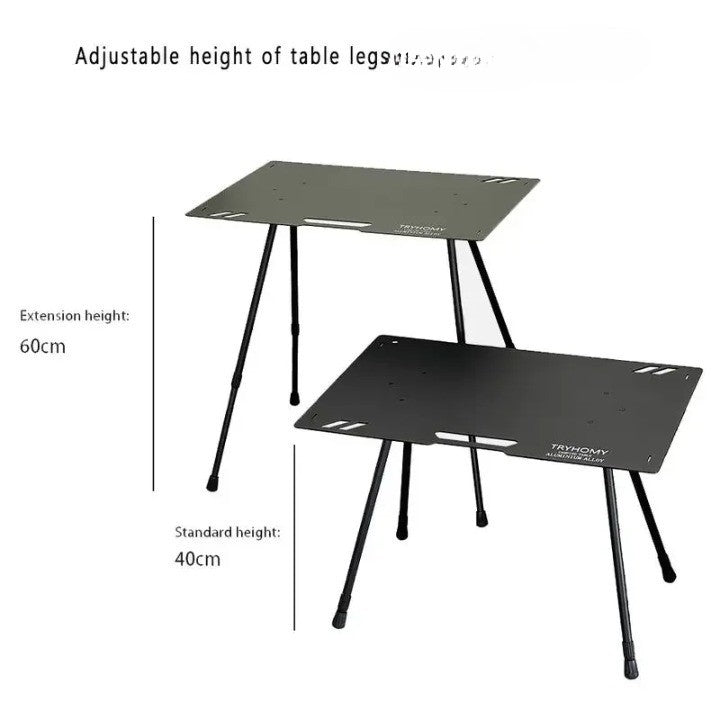 Lightweight Outdoor Tactical Aluminum Camping Table - Image 7