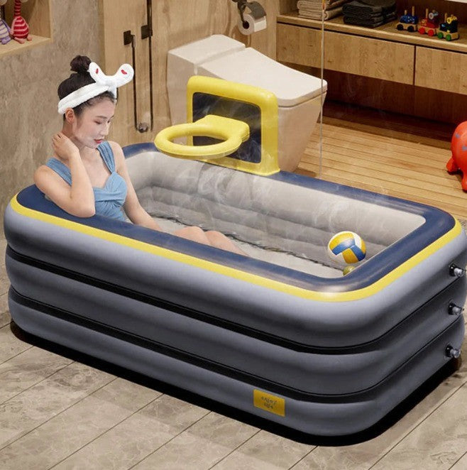 Splash Fun Kids Mini Inflatable Pool - Image 5