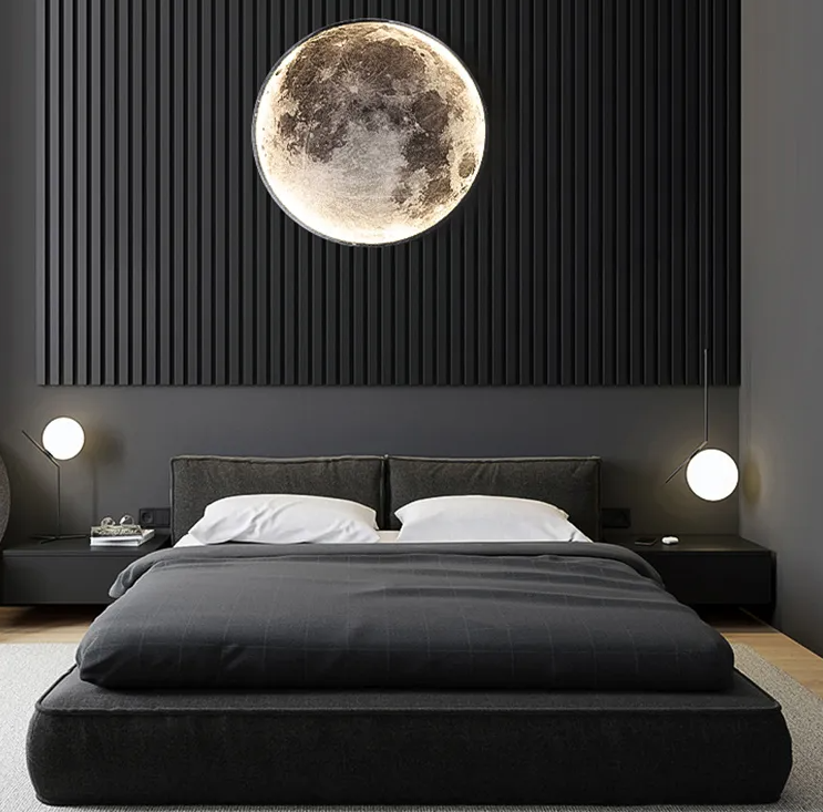 Nordic Artsy Decoration Moon Lamp - Image 4