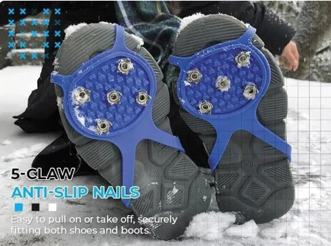 Non-Slip Hiking Snow Climbing Shoe Spike Grips - Image 6