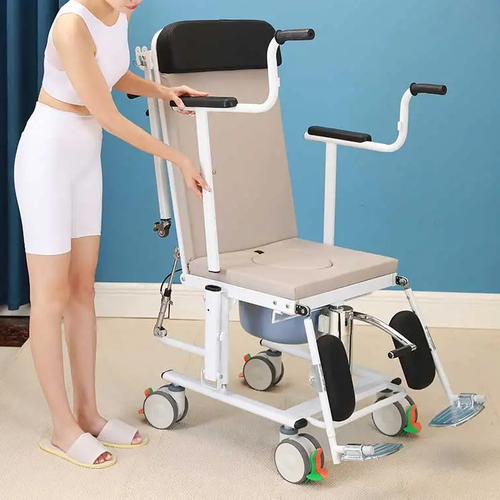 Elderly Transfer Easy Lift Hydraulic Adjustable Transformable Chair Bed - Image 0
