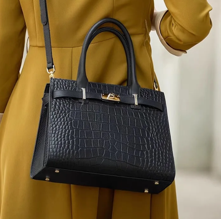 City Trend Elegance Elite Leather Handbag - Image 2