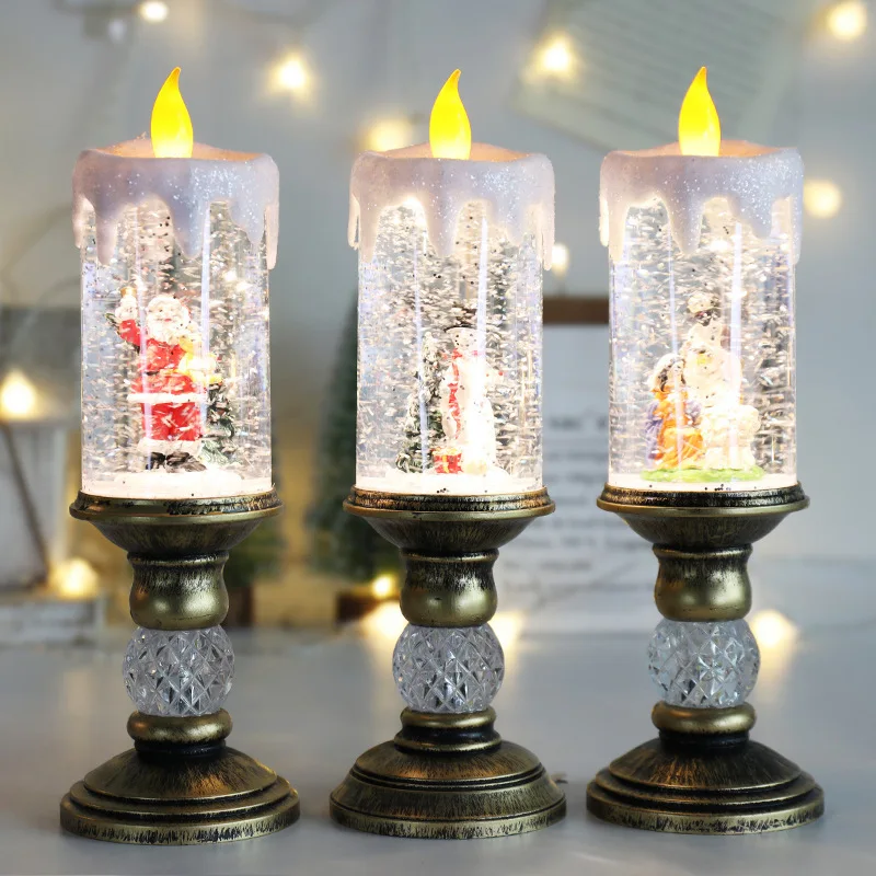 Crystal Echo Christmas Water Candle - Image 4