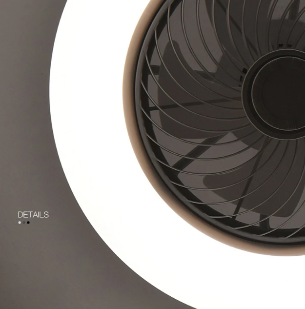 Silent Air Fan RC Invisible Blades Smart Ceiling Lamp - Image 2