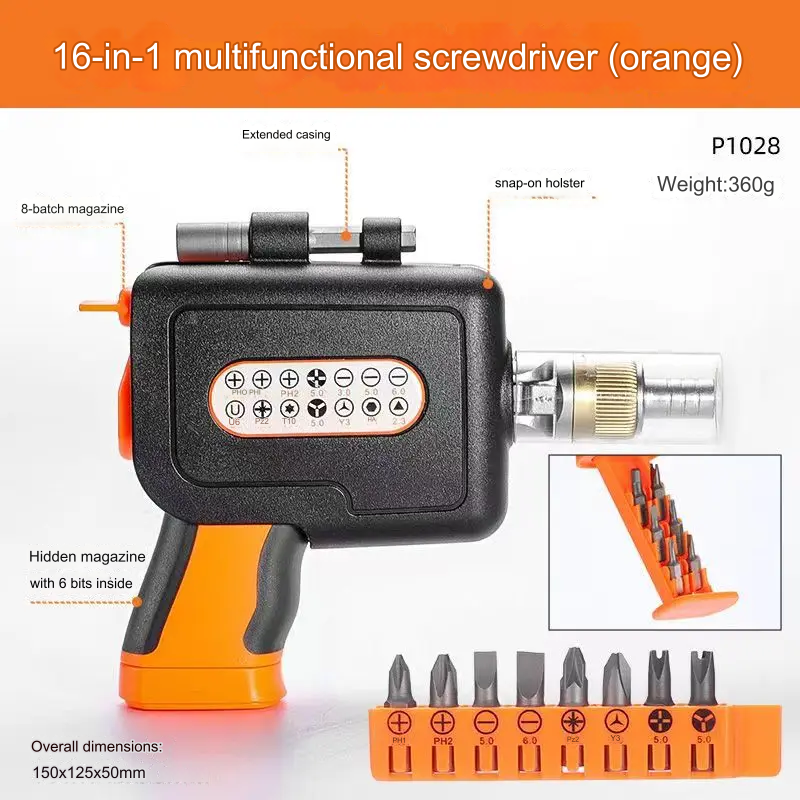 16in1 Pro Fix Ratchet Screwdriver Tool Set - Image 12