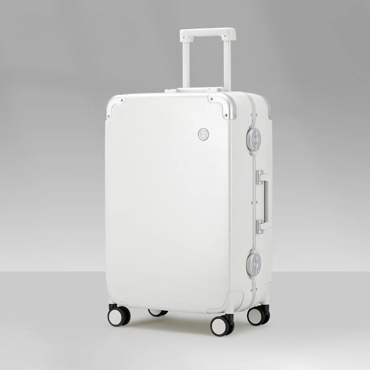 Durable Aluminum Frame Metal Corner Business Travel Suitcase - Image 2