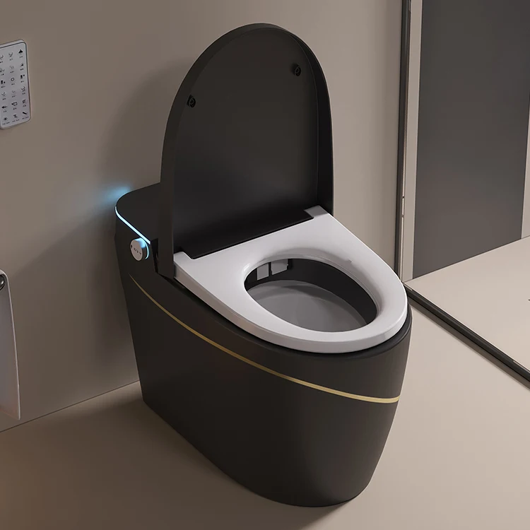 Black Pearl Futuristic Intelligent Elegant Toilet - Image 2