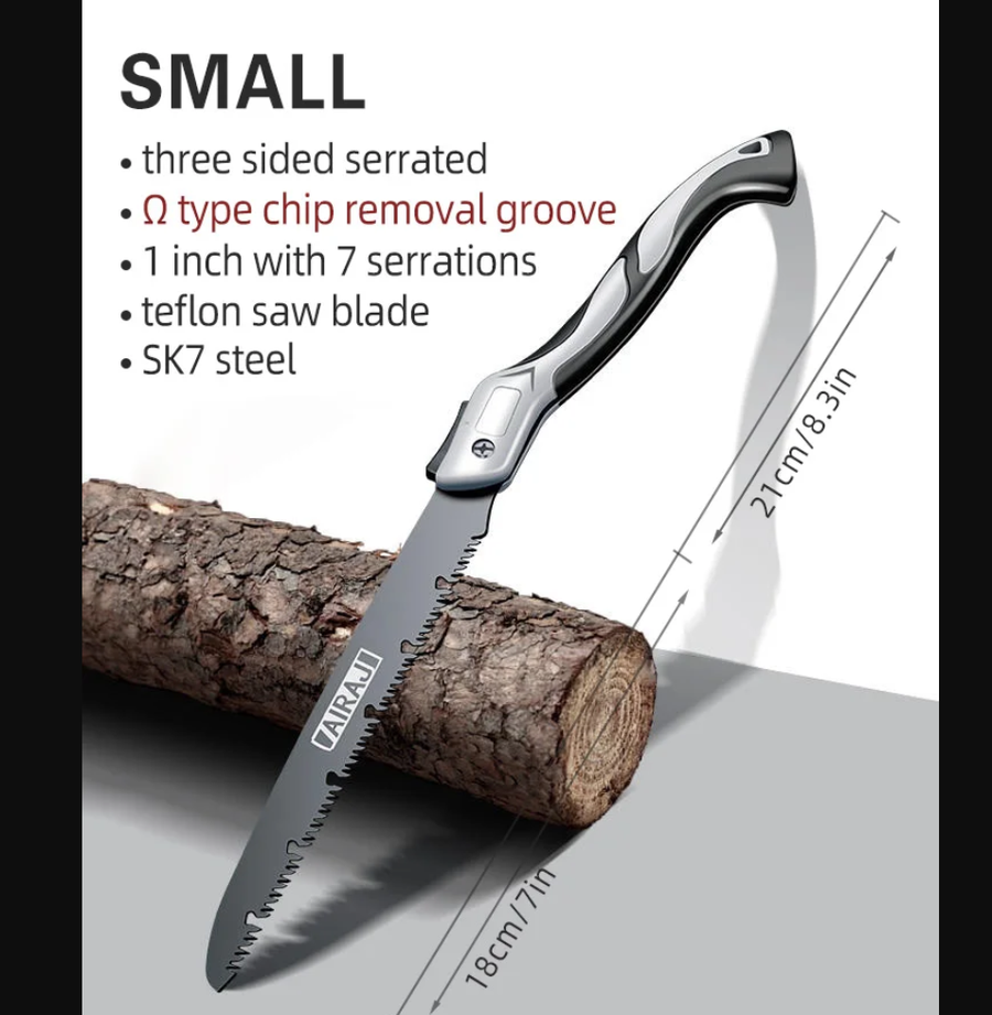 Woodworking Camping Craftsman Folding Hand Saw - Image 6