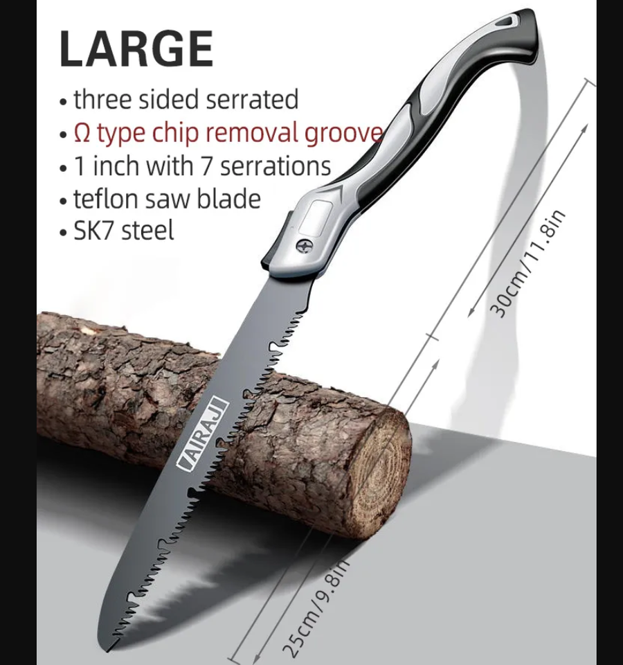 Woodworking Camping Craftsman Folding Hand Saw - Image 8