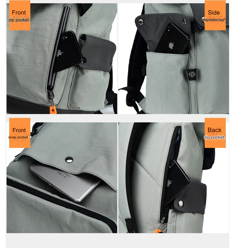 City Life-Inspired High-Capacity Computer Backpack - Image 7