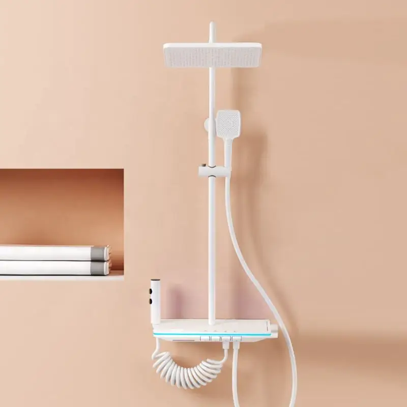 Digital Thermostatic High-Pressure Flow Shower Set - Image 6