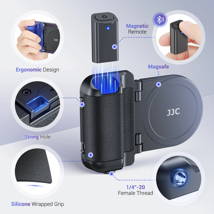 Magnetic Remote Control Selfie Assistant Phone Holder - Image 3