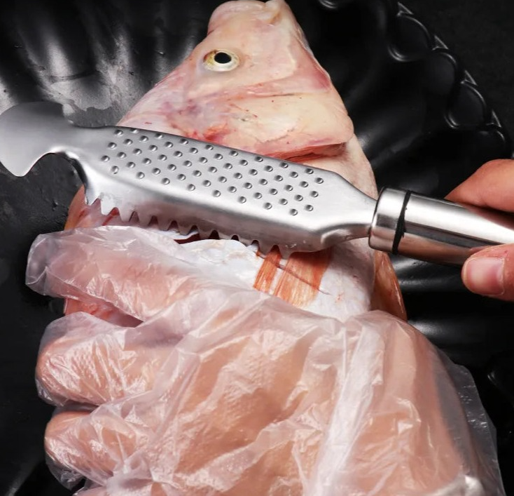 Ginger Grind Stainless Fish Scraper Tool - Image 2