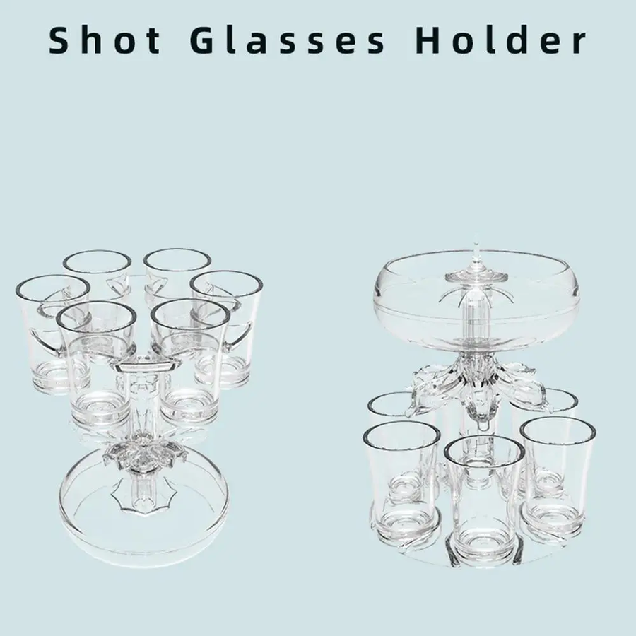 6 Shot in 1 Colorful Party Glasses - Image 1