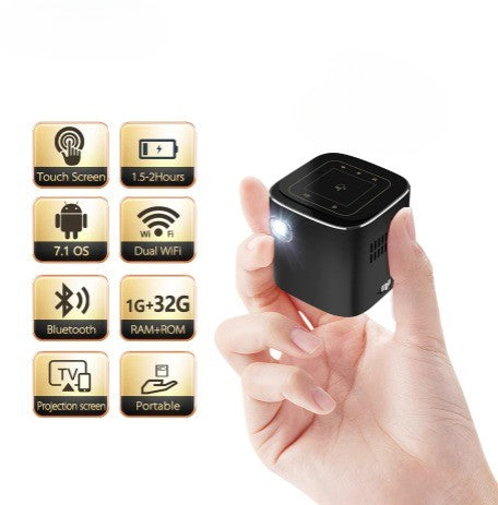 4K Cinema View Portable Smart Mini Projector - Image 4