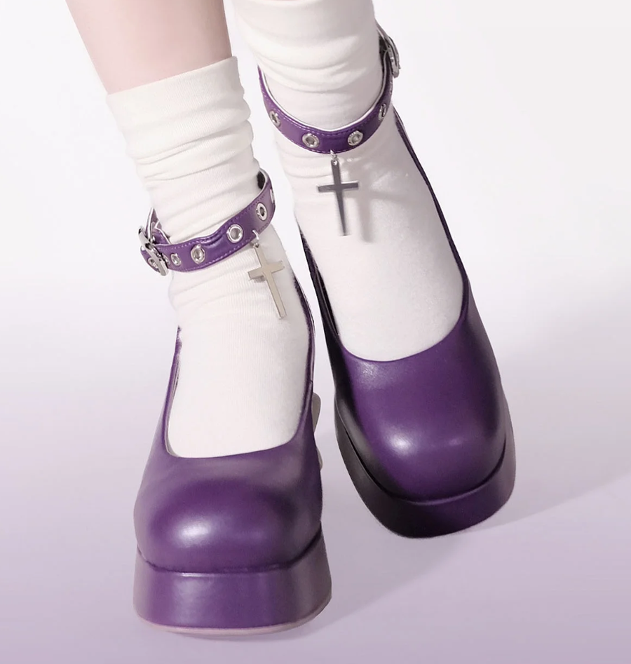 Cute Ghost Spooky Night Out High Heels - Image 5
